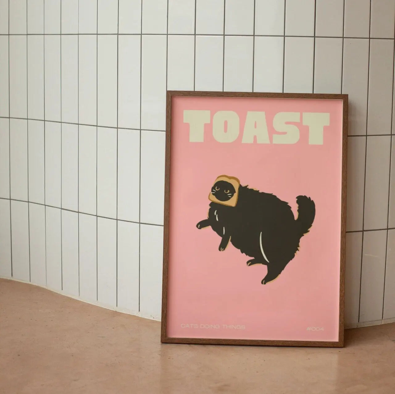 Art mural de chat noir pop moderne, affiche d'animal drôle, illustration de chaton mignon avec citations, peinture sur toile, cadeau de décoration d'intérieur Pigmentacy