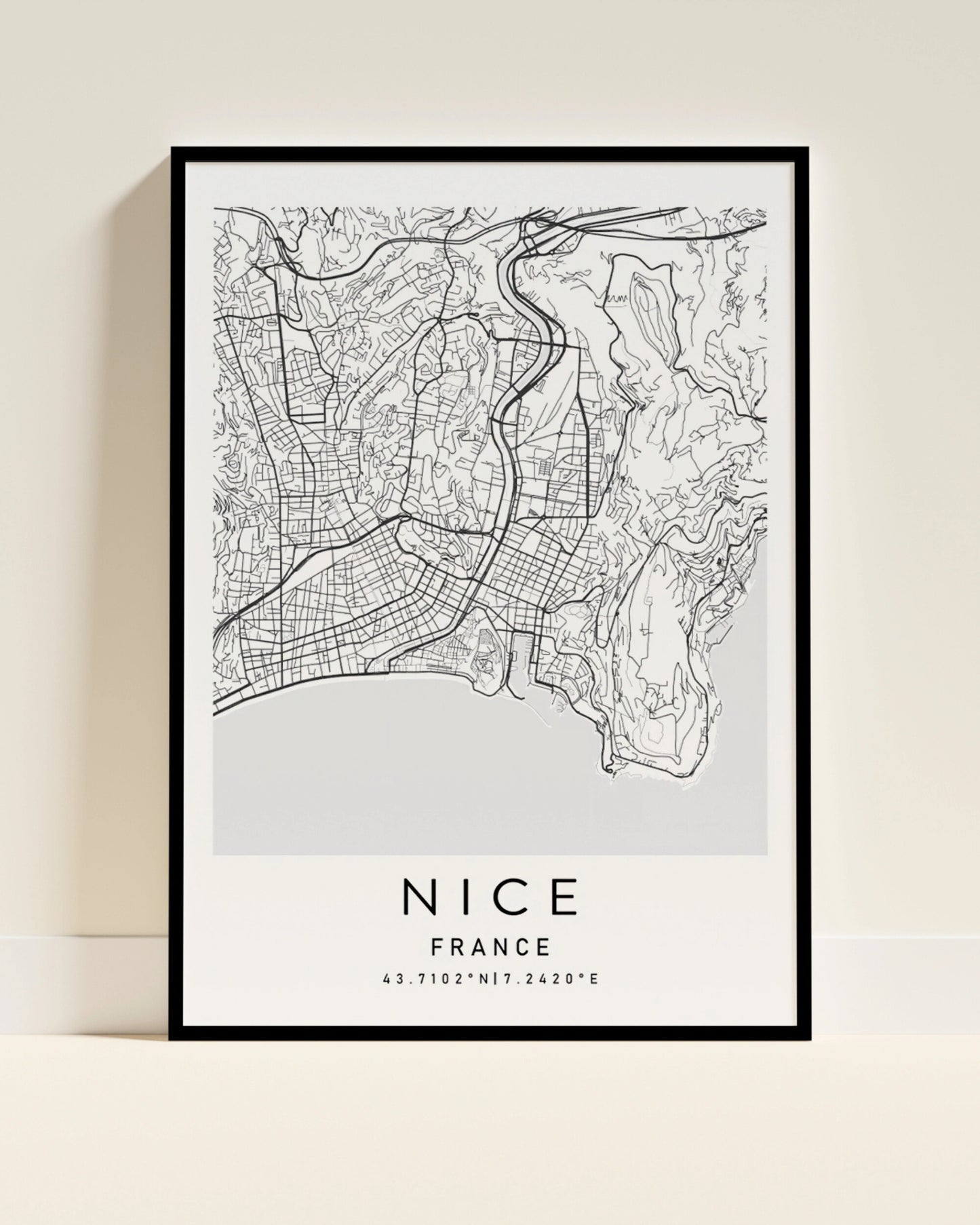 Affiche Nice | Côte d'Azur Évasion Méditerranée | Pigmentacy