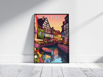 Affiche Colmar | Petite Venise Alsace | Pigmentacy