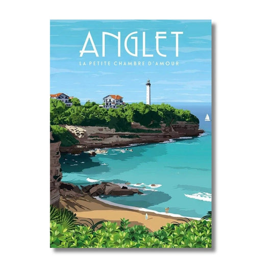Affiche Anglet | Surf Pays Basque | Pigmentacy