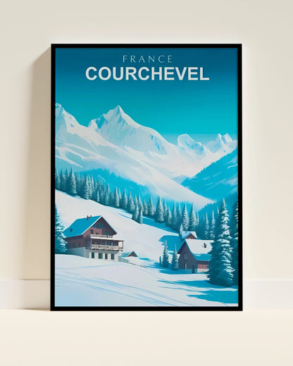 Affiche Courchevel | Luxury Station Prestige | Pigmentacy