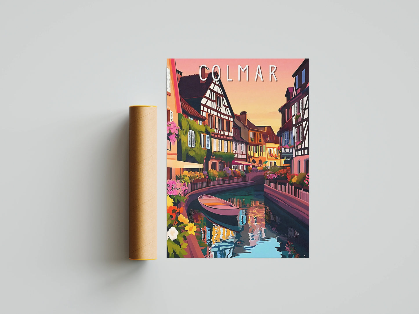 Affiche Colmar | Petite Venise Alsace | Pigmentacy