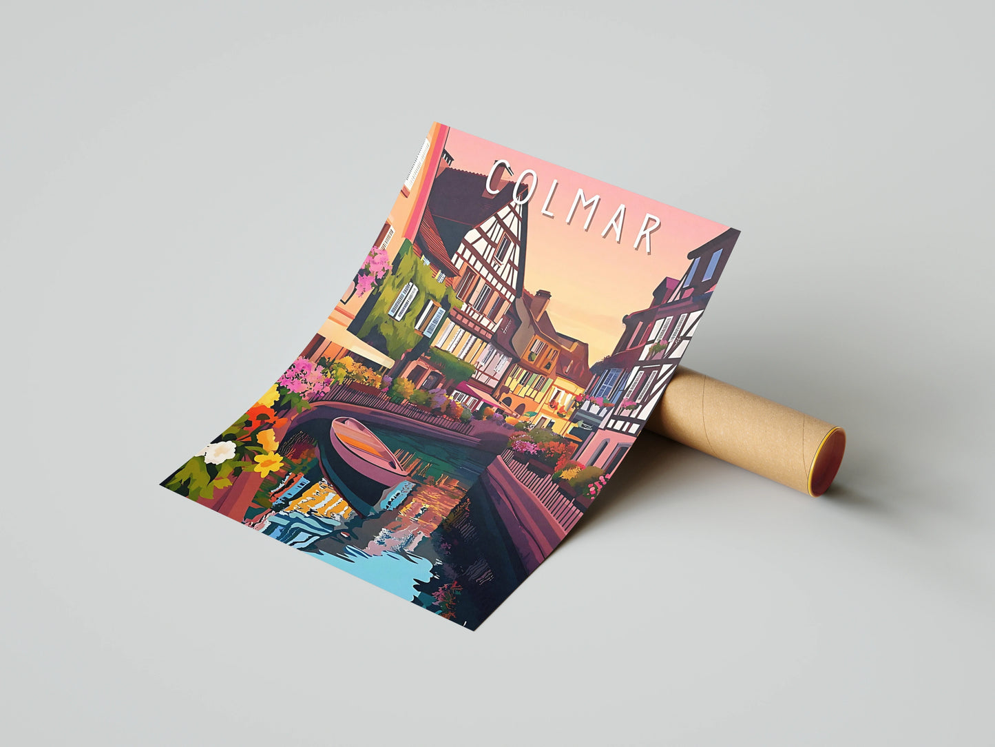 Affiche Colmar | Petite Venise Alsace | Pigmentacy