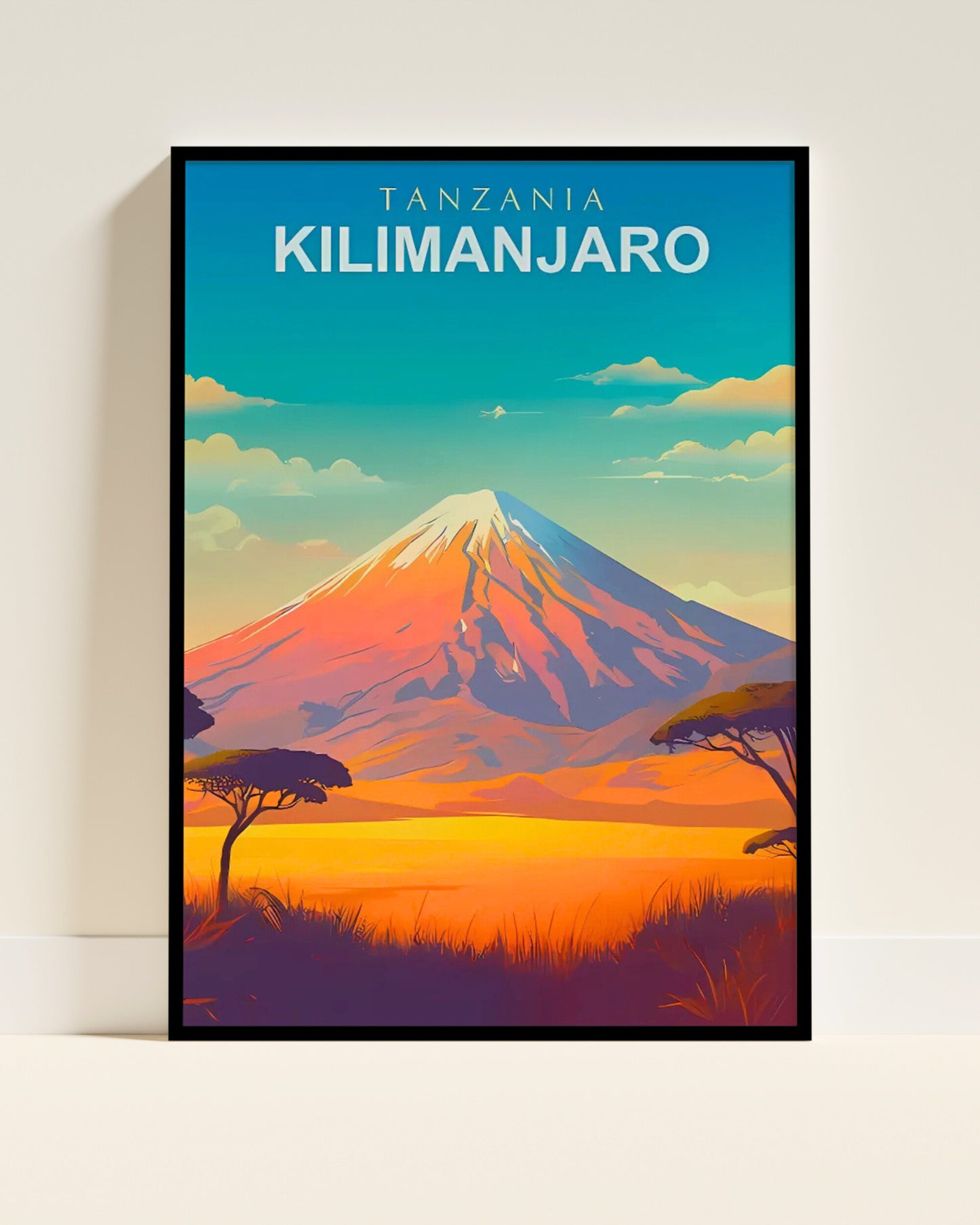 Affiche murale | Kilimandjaro évasion africaine légendaire 3 formats | Pigmentacy