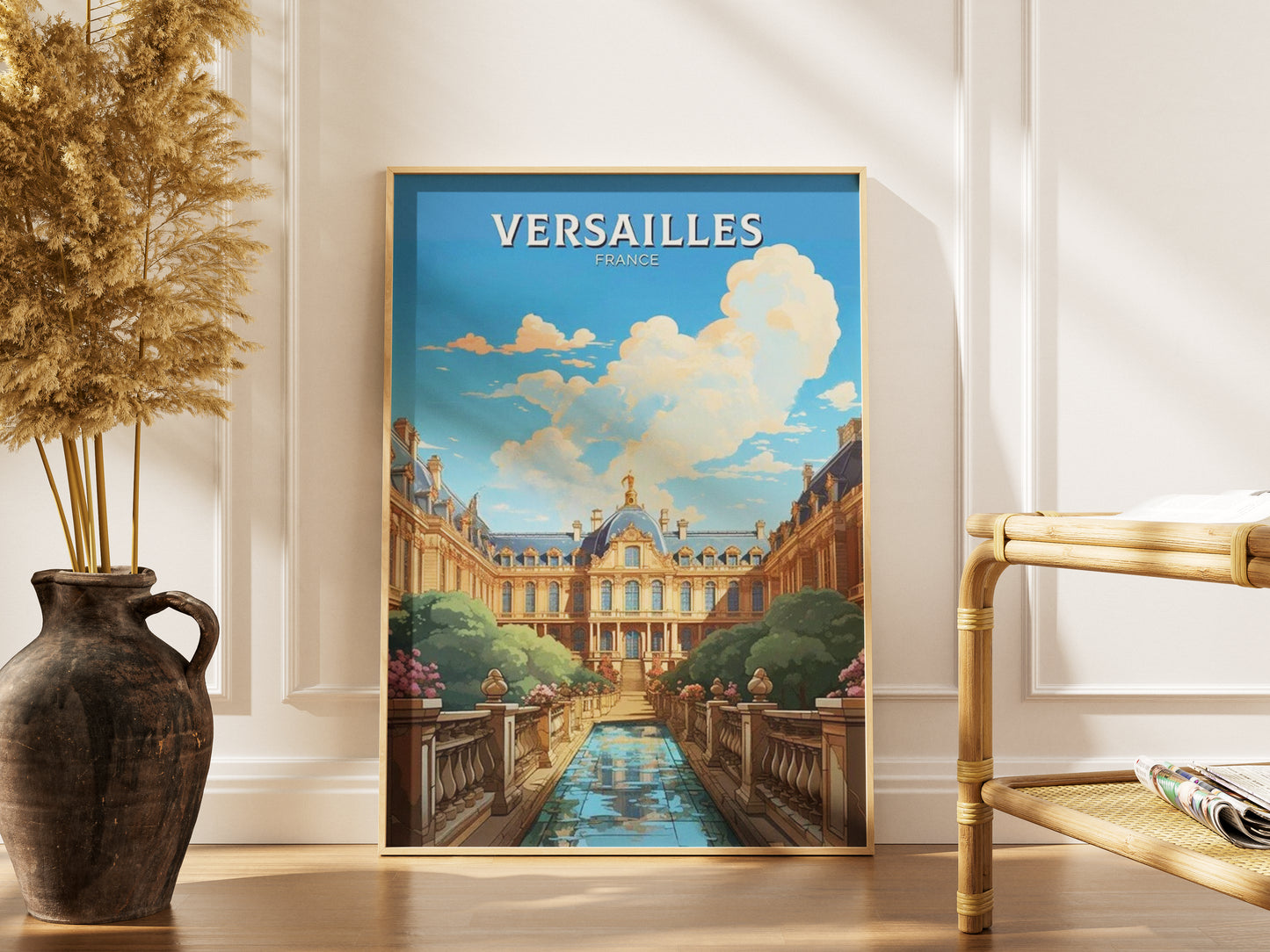 Affiche Versailles | Château Royal Vintage | Pigmentacy