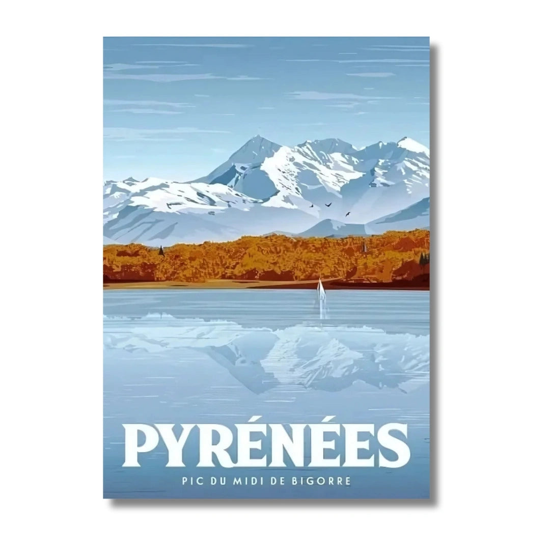 Affiche Pic du Midi de Bigorre | Observatoire des Étoiles | Pigmentacy