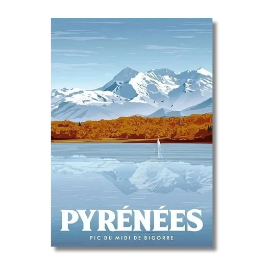 Affiche Pic du Midi de Bigorre | Observatoire des Étoiles | Pigmentacy