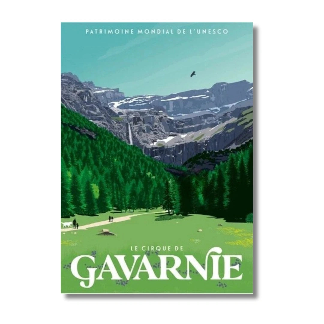 Affiche Gavarnie | Cirque Glaciaire UNESCO | Pigmentacy