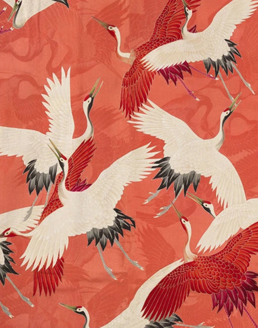 Affiche d’art moderne RED CRANE pour décoration de salon chez Pigmentacy – Impression haute qualité sur papier premium, idéale pour un intérieur design et tendance.