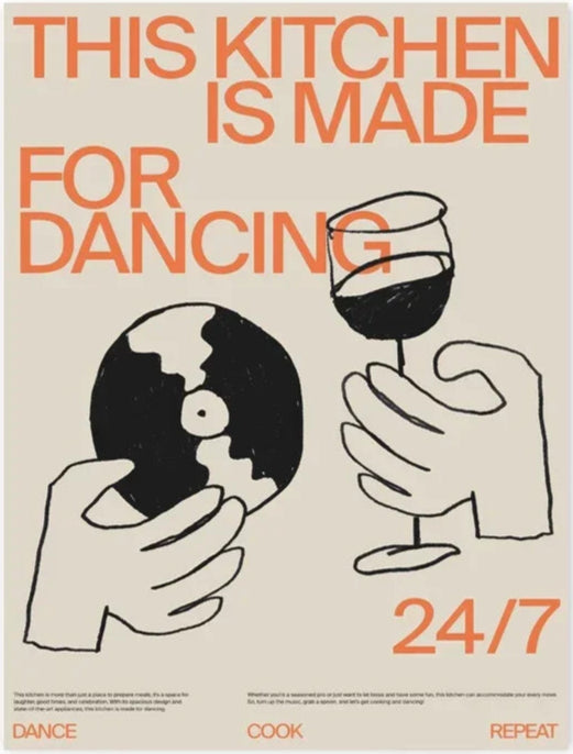 APÉRO Pigmentacy Affiche murale colorée