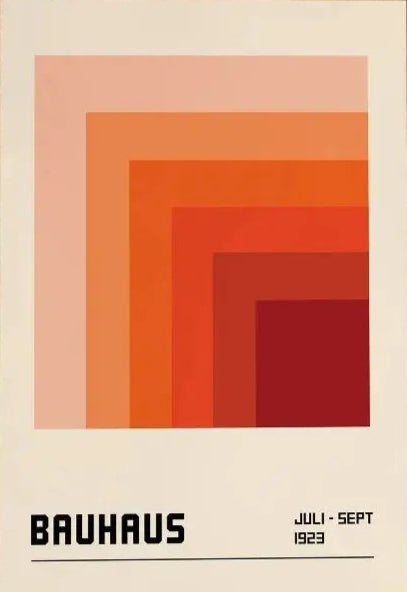 BAUHAUS-Pigmentacy-orange affiches posters 