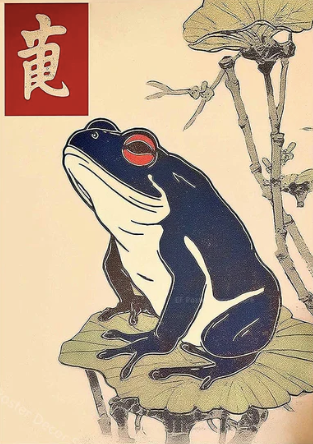 JAPANESE FROG Pigmentacy