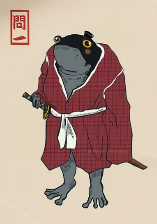 JAPANESE FROG Pigmentacy