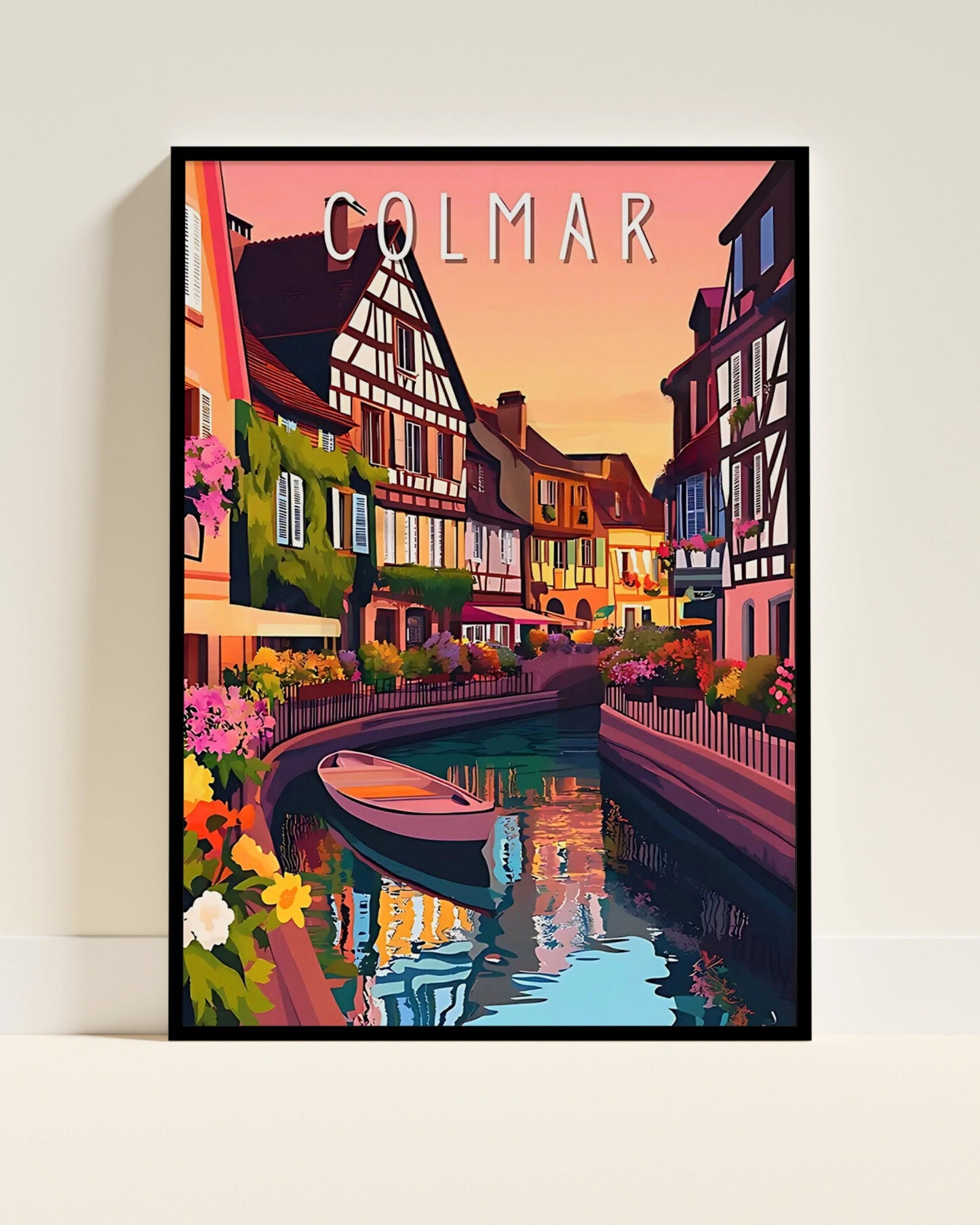 Affiche Colmar | Petite Venise Alsace | Pigmentacy
