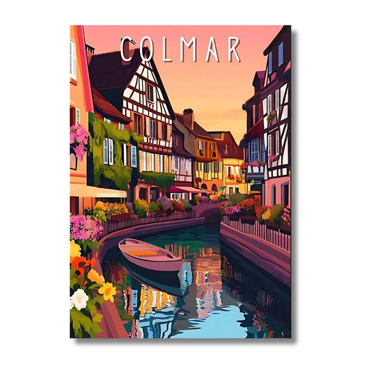 Affiche Colmar | Petite Venise Alsace | Pigmentacy