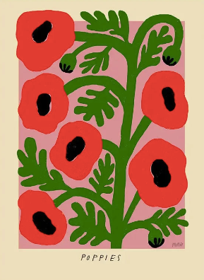 FLOWER II Pigmentacy affiche murale decorative poster
