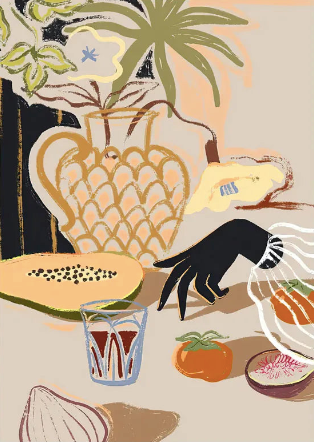 GOÛTER Pigmentacy affiche murale decorative poster