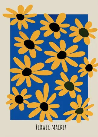 HARMONIE FLORALE Pigmentacy affiche murale decorative poster