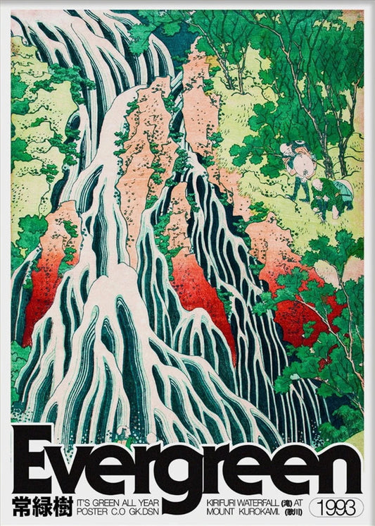 JAPANESE PAPER Pigmentacy affiche murale decorative poster