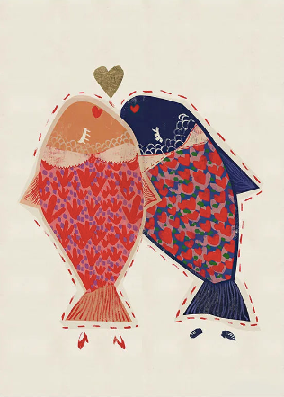 LOVE Pigmentacy affiche murale decorative poster
