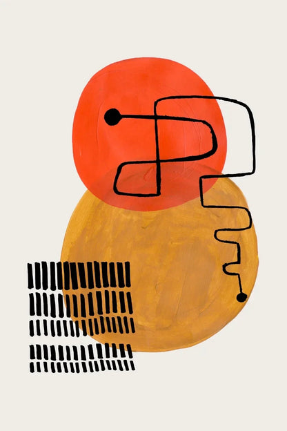COUPS DE PINCEAU Pigmentacy affiche murale decorative poster