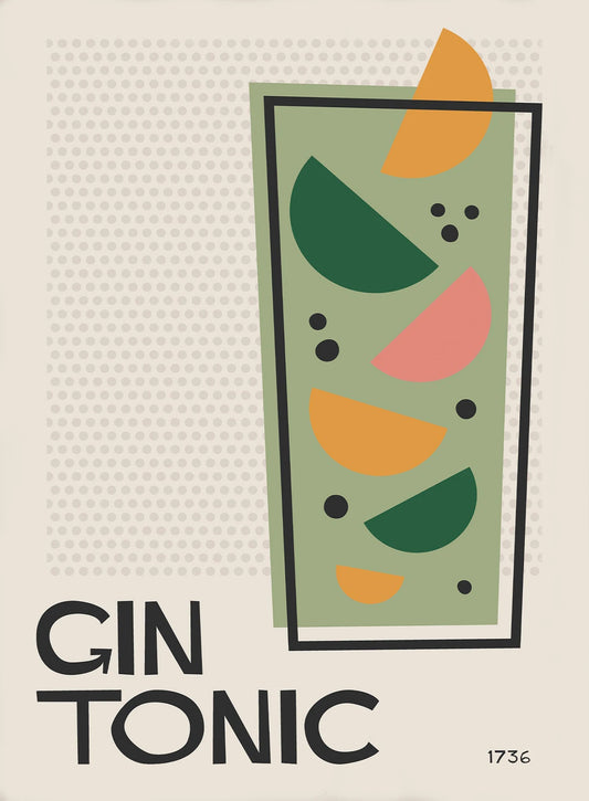 COCKTAIL VINTAGE Pigmentacy affiche murale decorative poster
