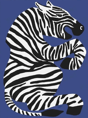 ZÈBRE Pigmentacy affiche murale decorative poster