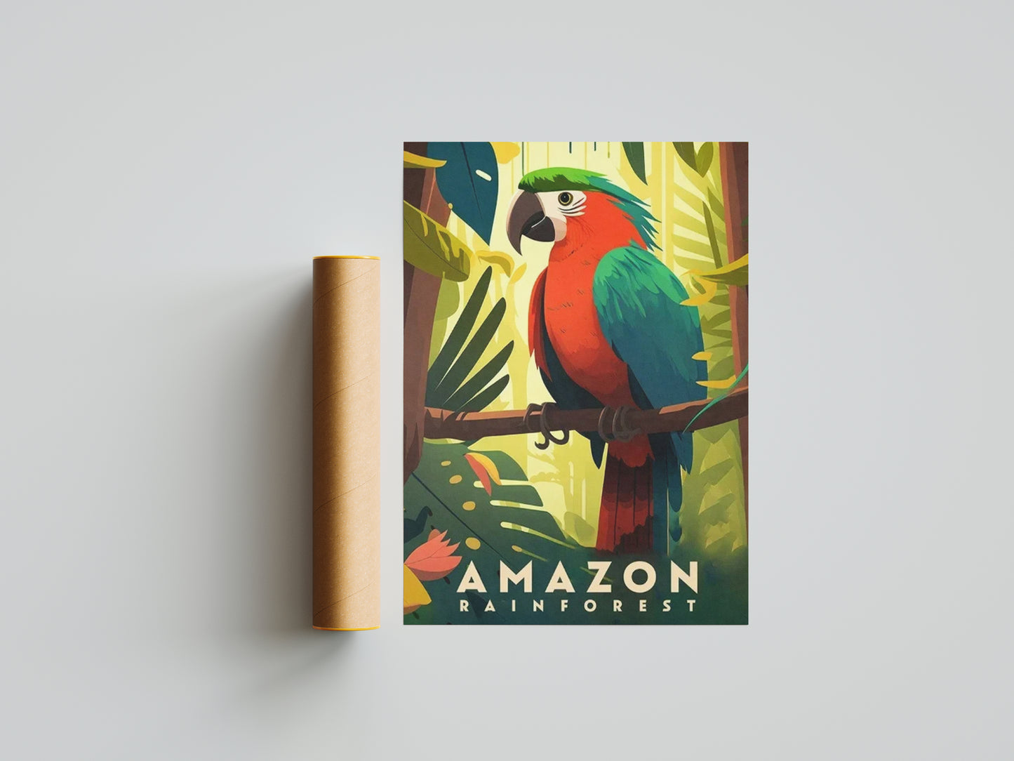 Affiche murale | Amazone évasion sauvage tropicale 3 formats | Pigmentacy