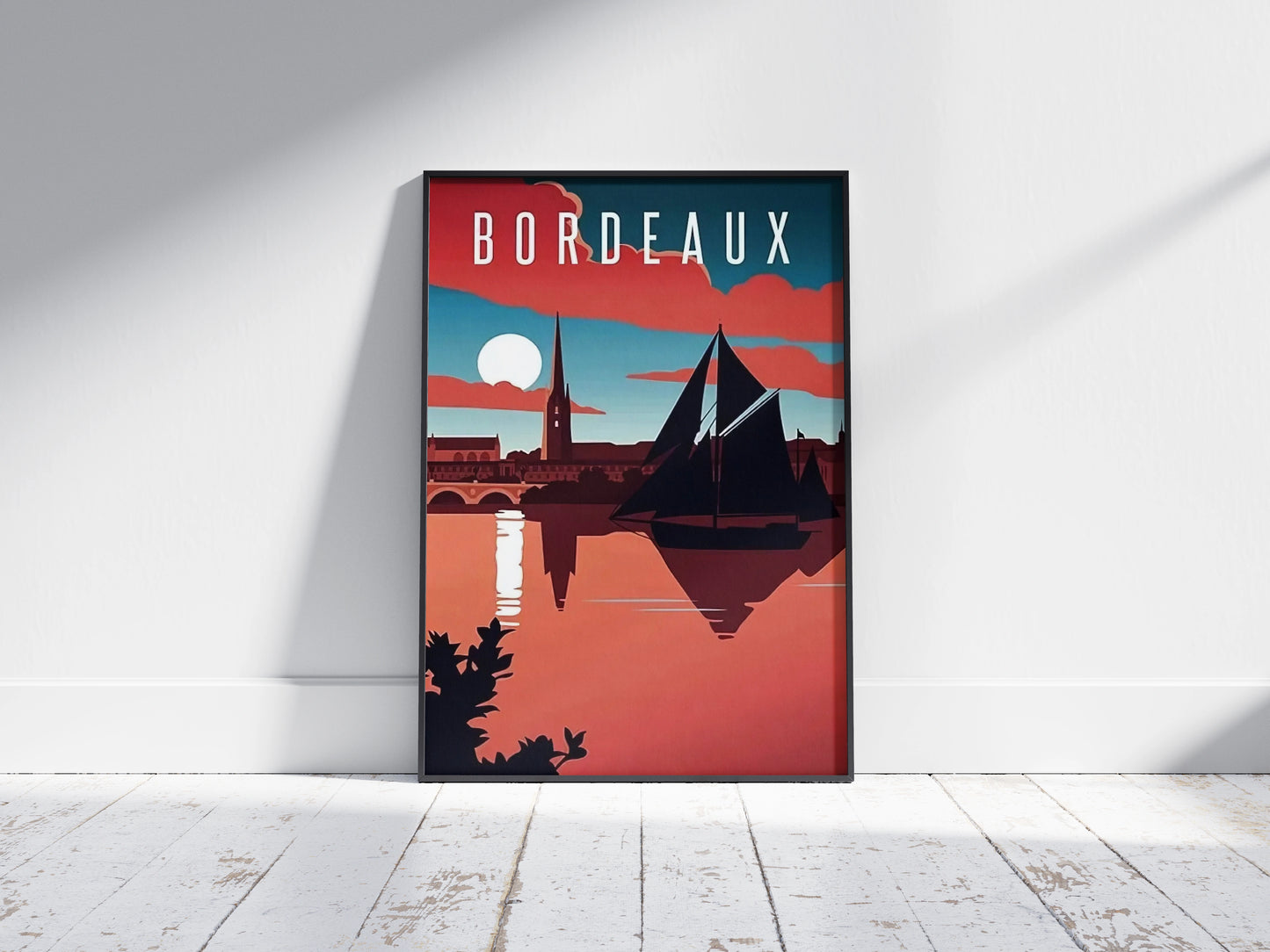 Affiche Bordeaux | Quais Garonne | Pigmentacy