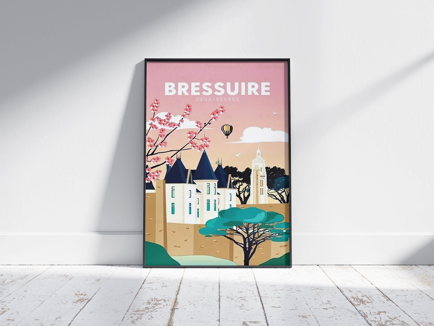 Affiche Bressuire | Patrimoine Village Poitevin | Pigmentacy