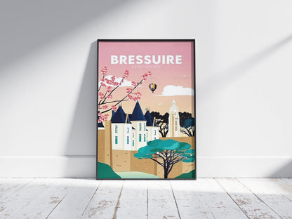 Affiche Bressuire | Patrimoine Village Poitevin | Pigmentacy