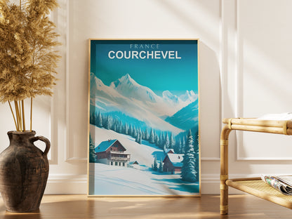 Affiche Courchevel | Luxury Station Prestige | Pigmentacy