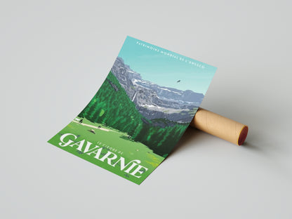 Affiche Gavarnie | Cirque Glaciaire UNESCO | Pigmentacy