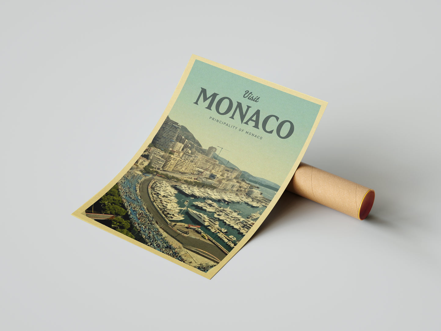 Affiche Monaco | Riviera Casino Monte-Carlo | Pigmentacy