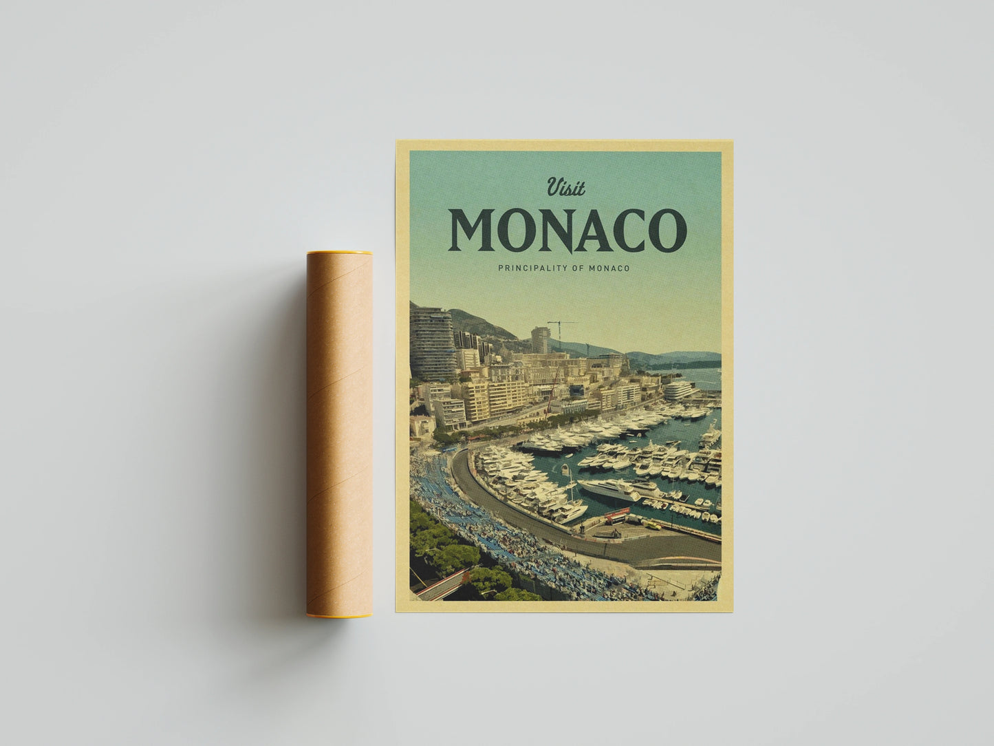 Affiche Monaco | Riviera Casino Monte-Carlo | Pigmentacy